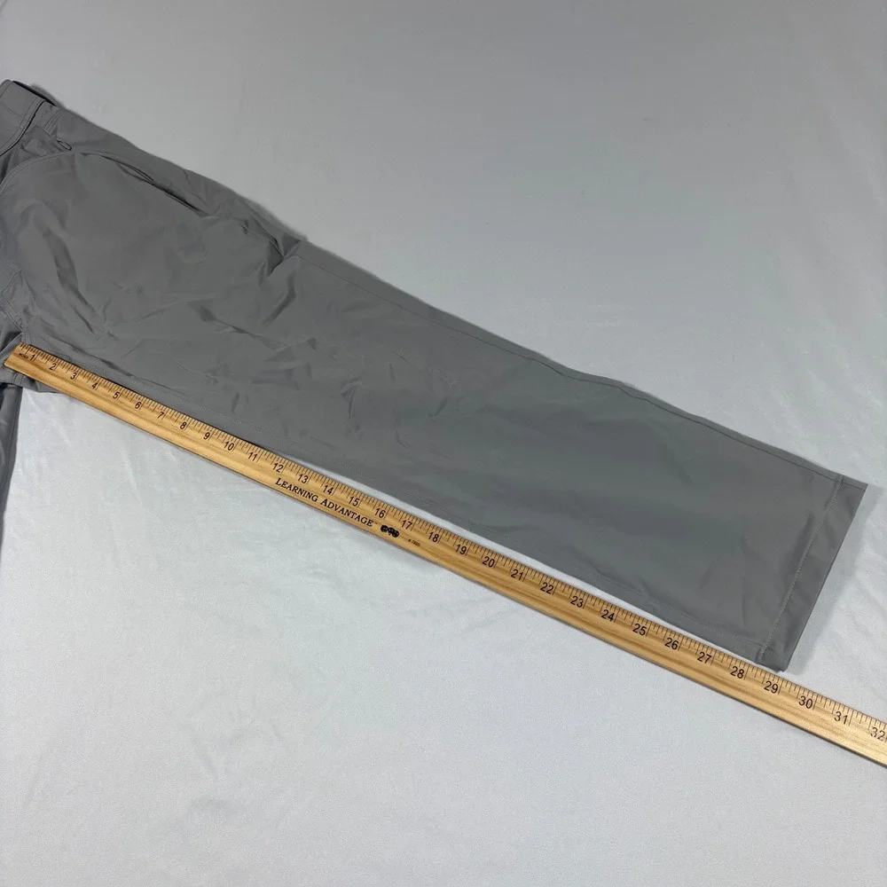 Rhone Commuter Five Pocket Slim Straight Pants Grey Mens FITS 30x29 Golf READ